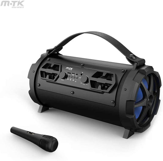 MTK Bluetooth Speaker, 20 W Waterproof Stereo Bluetooth Speaker for Outdoors, 24 Hour Playback,