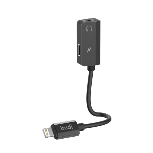 Lightning to dual lightning 4 in 1 Adapter for charge & listen to music.